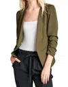 Active Basic Reagan Jacket In Olive In Green