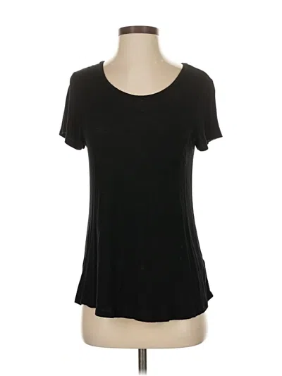 Pre-owned Active Basic Short Sleeve T-shirt In Black