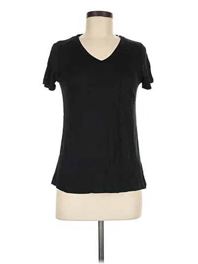 Pre-owned Active Basic Short Sleeve T-shirt In Black