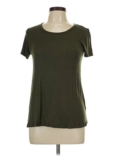 Pre-owned Active Basic Short Sleeve T-shirt In Green