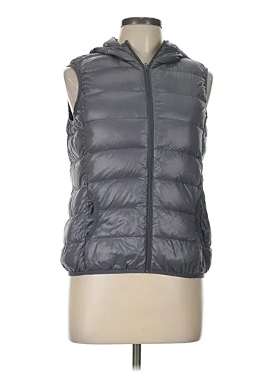 Pre-owned Active Basic Vest In Gray