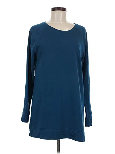 Pre-owned Active By Old Navy 3/4 Sleeve T-shirt In Blue