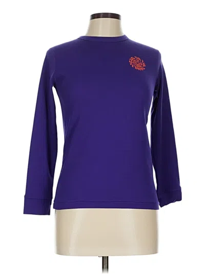 Pre-owned Active By Old Navy 3/4 Sleeve T-shirt In Purple