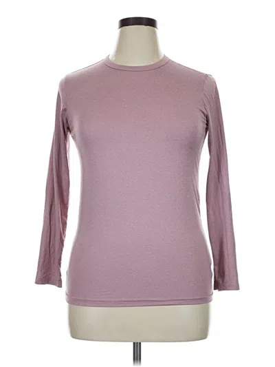 Pre-owned Active By Old Navy 3/4 Sleeve T-shirt In Purple