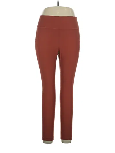 Pre-owned Active By Old Navy Active Pants In Brown