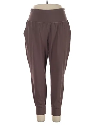 Pre-owned Active By Old Navy Active Pants In Brown