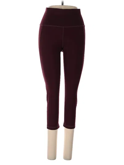 Pre-owned Active By Old Navy Active Pants In Burgundy