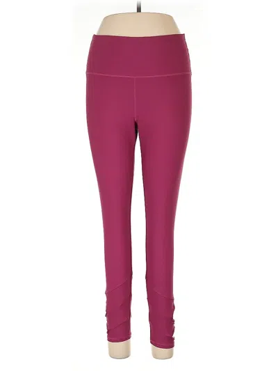 Pre-owned Active By Old Navy Active Pants In Burgundy