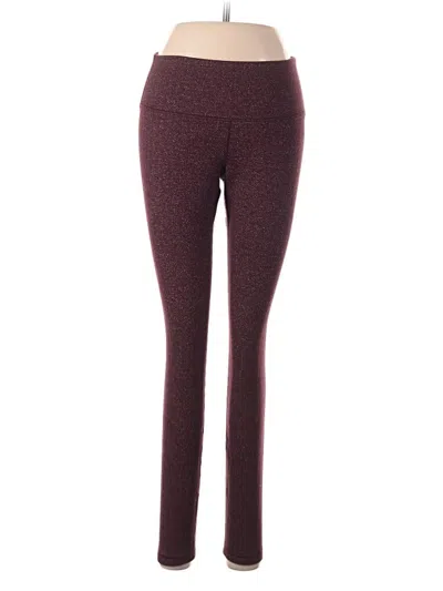 Pre-owned Active By Old Navy Active Pants In Burgundy
