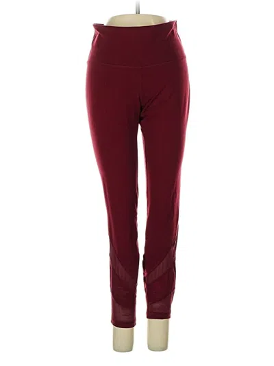 Pre-owned Active By Old Navy Active Pants In Burgundy