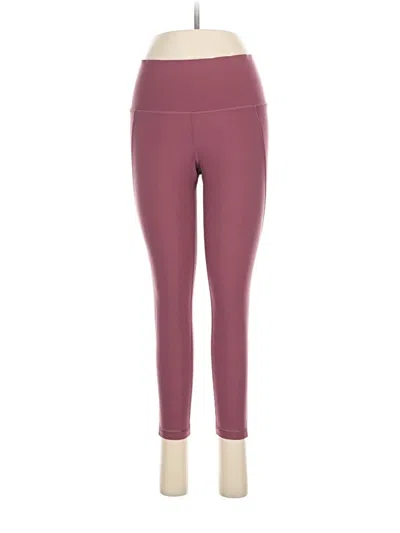 Pre-owned Active By Old Navy Active Pants In Burgundy