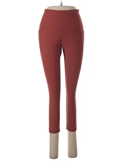 Pre-owned Active By Old Navy Active Pants In Burgundy