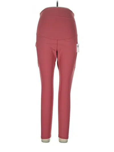 Pre-owned Active By Old Navy Active Pants In Burgundy