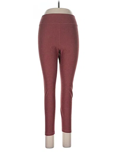 Pre-owned Active By Old Navy Active Pants In Burgundy