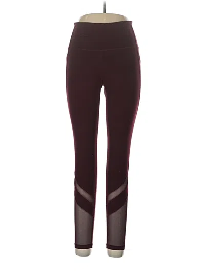 Pre-owned Active By Old Navy Active Pants In Burgundy