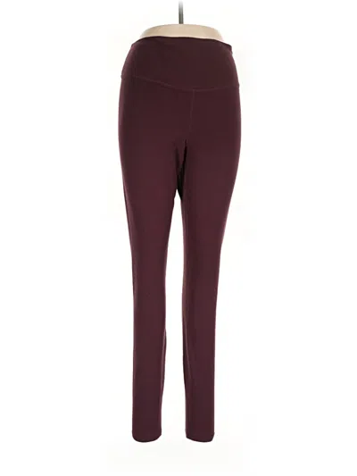 Pre-owned Active By Old Navy Active Pants In Burgundy