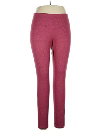Pre-owned Active By Old Navy Active Pants In Burgundy