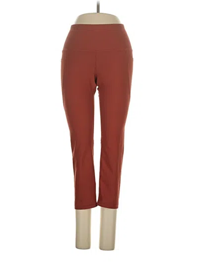 Pre-owned Active By Old Navy Active Pants In Burgundy