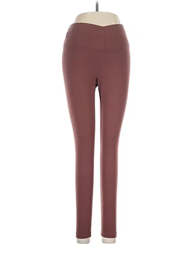 Pre-owned Active By Old Navy Active Pants In Burgundy