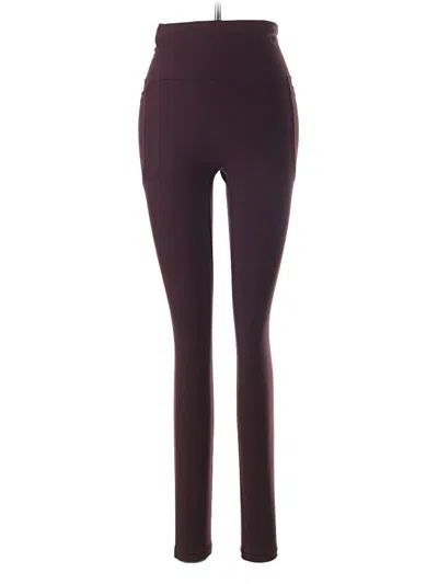 Pre-owned Active By Old Navy Active Pants In Burgundy