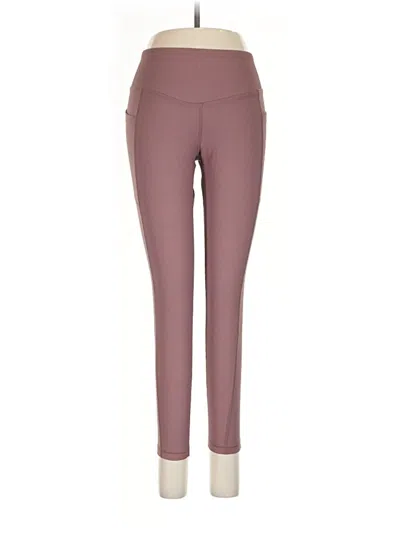 Pre-owned Active By Old Navy Active Pants In Burgundy