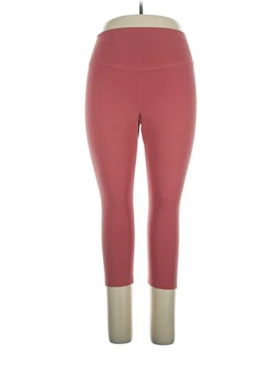 Pre-owned Active By Old Navy Active Pants In Burgundy