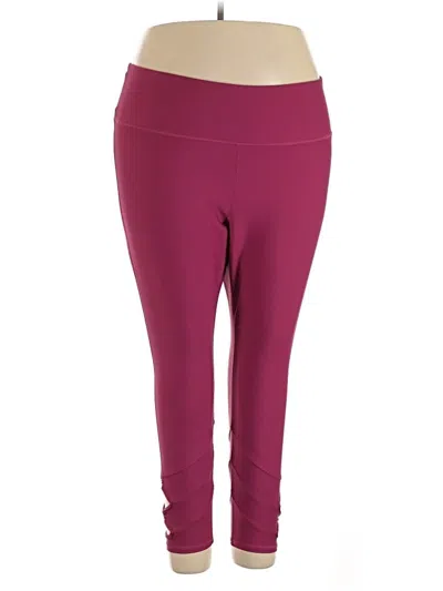 Pre-owned Active By Old Navy Active Pants In Burgundy