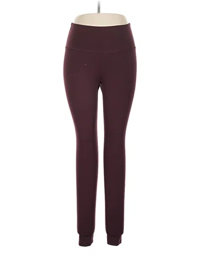 Pre-owned Active By Old Navy Active Pants In Burgundy
