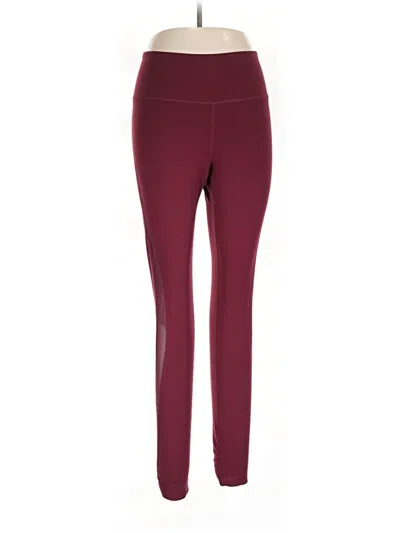 Pre-owned Active By Old Navy Active Pants In Burgundy