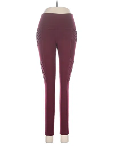Pre-owned Active By Old Navy Active Pants In Burgundy