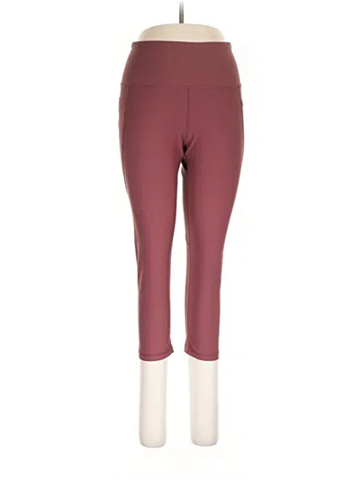 Pre-owned Active By Old Navy Active Pants In Burgundy
