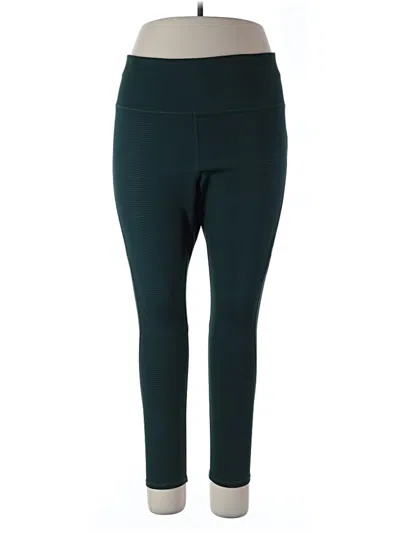 Pre-owned Active By Old Navy Active Pants In Green