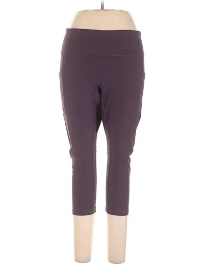 Pre-owned Active By Old Navy Active Pants In Purple