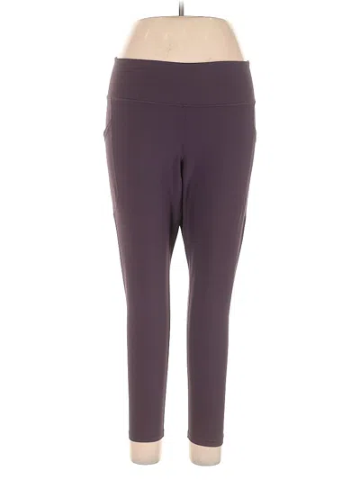 Pre-owned Active By Old Navy Active Pants In Purple