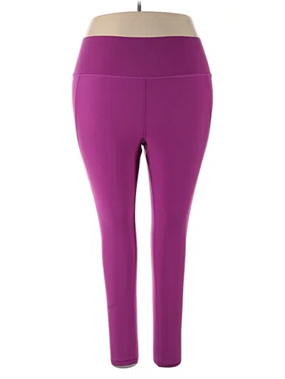 Pre-owned Active By Old Navy Active Pants In Purple