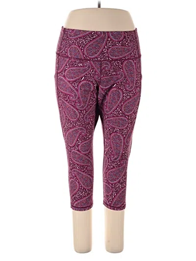 Pre-owned Active By Old Navy Active Pants In Purple