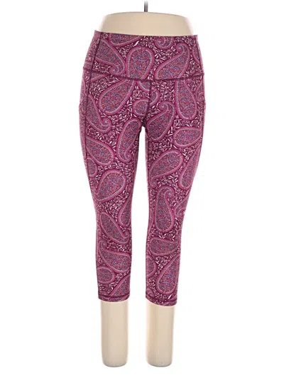 Pre-owned Active By Old Navy Active Pants In Purple