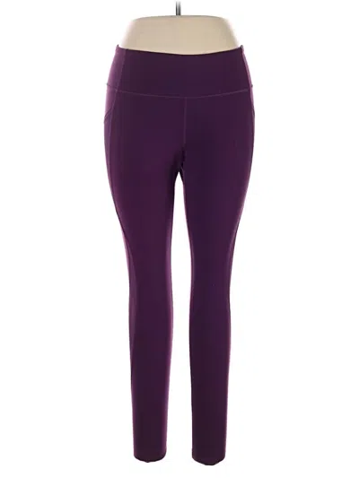 Pre-owned Active By Old Navy Active Pants In Purple