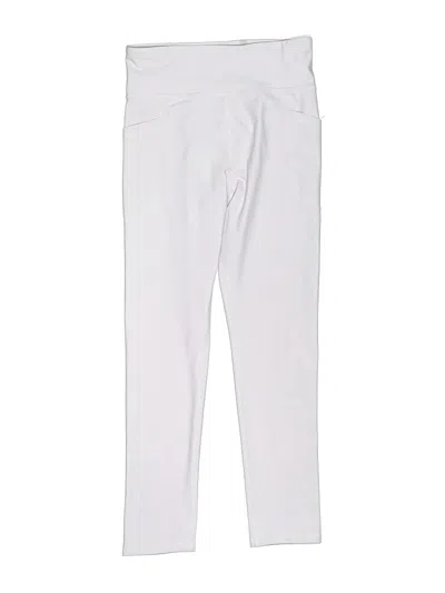 Pre-owned Active By Old Navy Kids' Active Pants In White
