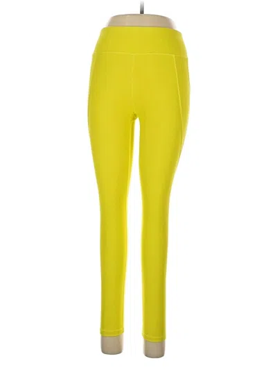 Pre-owned Active By Old Navy Active Pants In Yellow