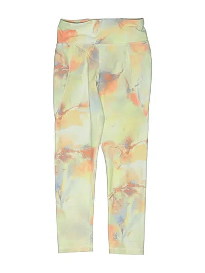 Pre-owned Active By Old Navy Kids' Active Pants In Yellow