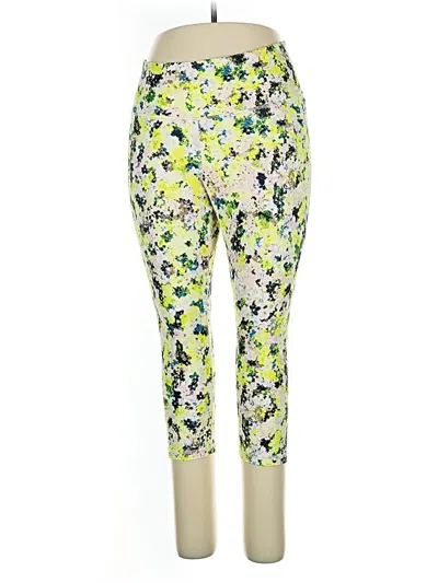 Pre-owned Active By Old Navy Active Pants In Yellow