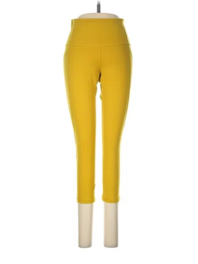 Pre-owned Active By Old Navy Active Pants In Yellow