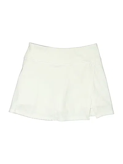 Pre-owned Active By Old Navy Kids' Active Skirt In White