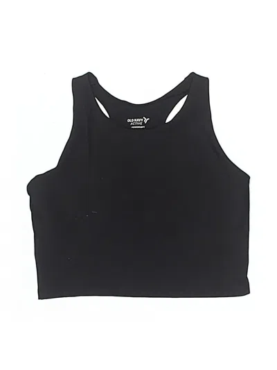 Pre-owned Active By Old Navy Kids' Active Tank Top In Black