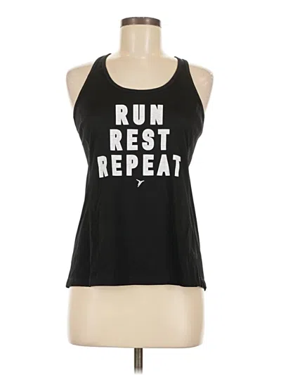Pre-owned Active By Old Navy Active Tank Top In Black