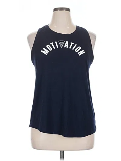 Pre-owned Active By Old Navy Active Tank Top In Blue