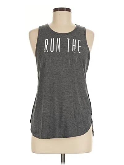 Pre-owned Active By Old Navy Active Tank Top In Gray
