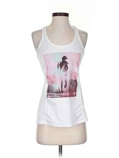 Pre-owned Active By Old Navy Active Tank Top In White