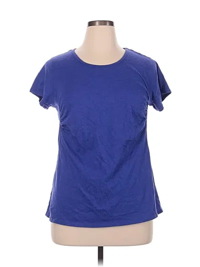 Pre-owned Active By Old Navy Active T-shirt In Blue